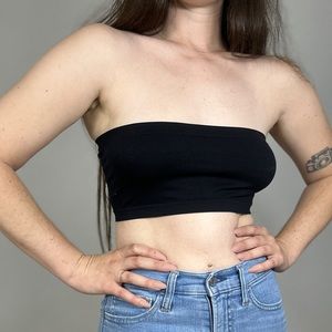 *Tattoo Black Tube Top